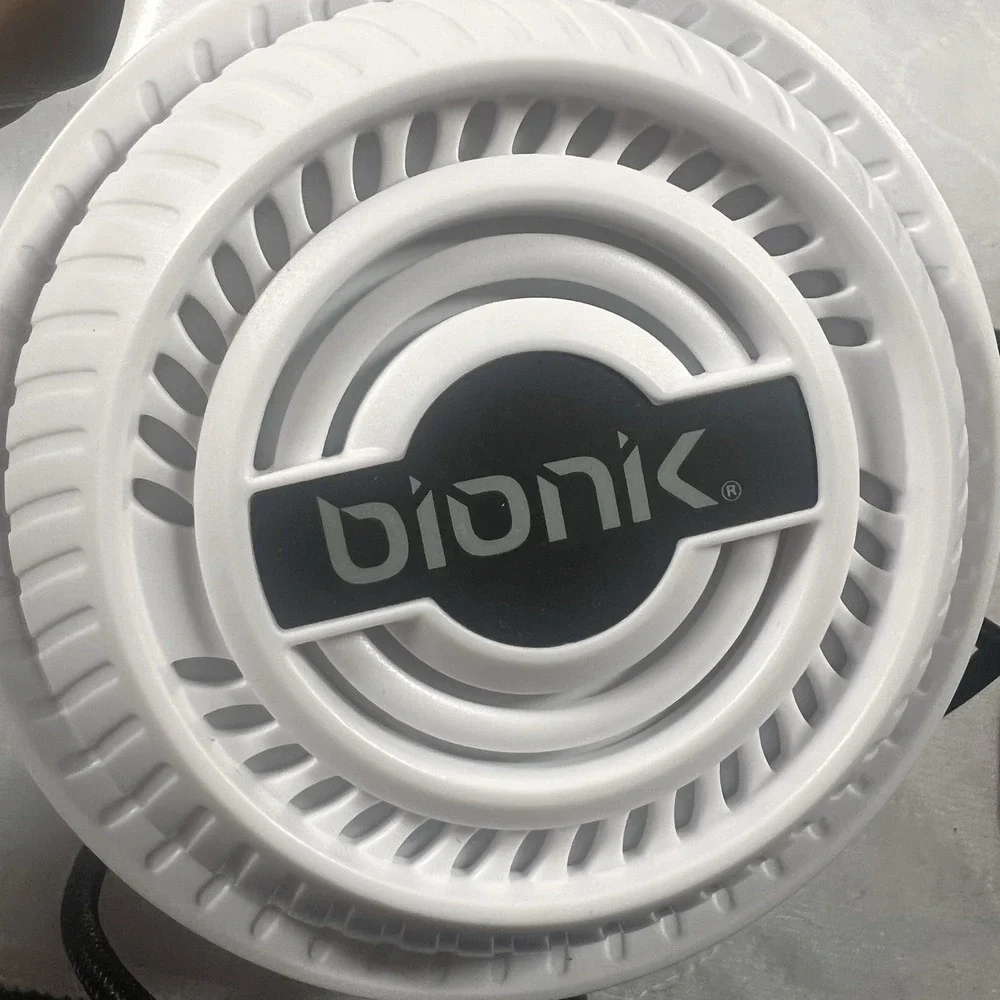 Bionik BNK Over Ear Gaming Headphones - White - TRRS 3.5mm Plug w/ Mic